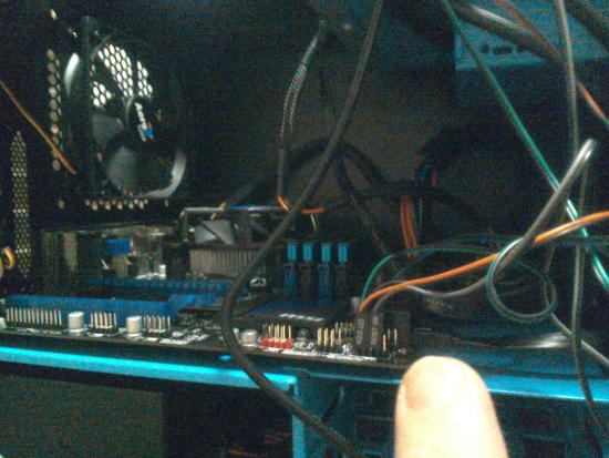 ...to the motherboard